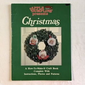 Christmas Craft Book Instructions Photos Patterns Gifts Decorations Ornaments